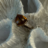 925 Sterling Silver Dravite Brown Tourmaline Ring Size 5