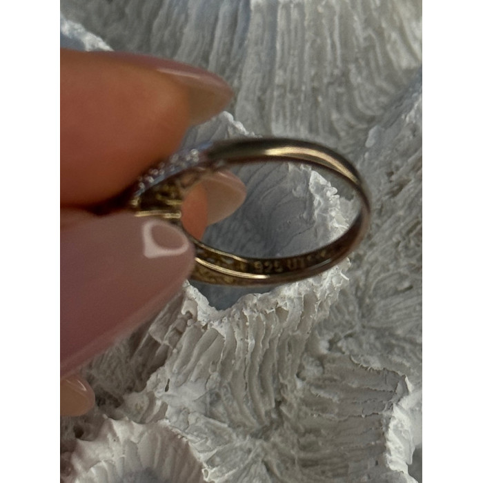 925 Sterling Silver Dravite Brown Tourmaline Ring Size 5