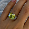 Shiny 925 Sterling Silver Cz Ring Size 7