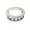 925 Sterling Silver Spinel Ring Size 7