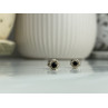 925 Sterling Silver Agate Stud Earrings