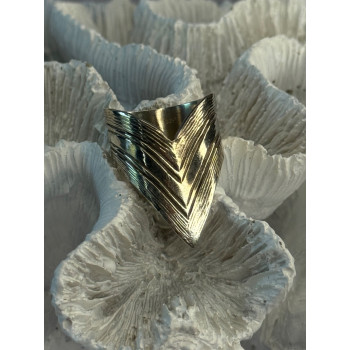 Unique Design 925 Sterling Silver Ring Size 8.5