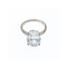 925 Sterling Silver CZ Ring Size 8 Seta