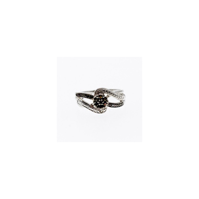 925 Sterling Silver Black Tourmaline (sherl) 