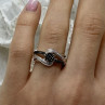 925 Sterling Silver Black Tourmaline (Sherl) 