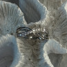 925 Sterling Silver Beryl Ring Size 9