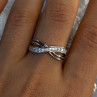 925 Sterling Silver Beryl Ring Size 9