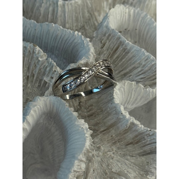 925 Sterling Silver Beryl Ring Size 9