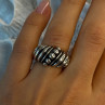 Unique Design 925 Sterling Silver Ring Size 7