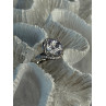 Shiny 925 Sterling Silver Cz Ring Size 8