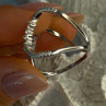 Unique Sizable Design 925 Sterling Silver Cz Ring Size 11