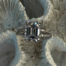Beautiful 925 Sterling Silver Cz Ring Size 7