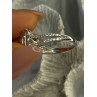 Beautiful 925 Sterling Silver Cz Ring Size 7