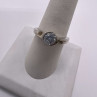925 Sterling Silver CZ Ring Size 8.5