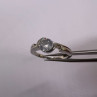 925 Sterling Silver CZ Ring Size 8.5