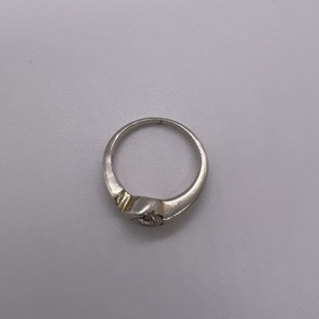 925 Sterling Silver CZ Ring Size 8.5