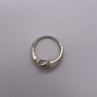925 Sterling Silver CZ Ring Size 8.5