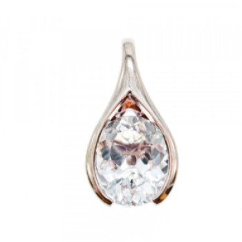 925 Sterling Silver Quartz Pendant