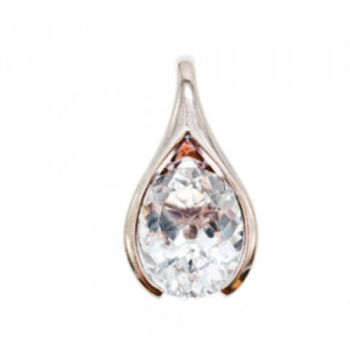 925 Sterling Silver Quartz Pendant