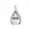 925 Sterling Silver Quartz Pendant