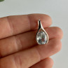925 Sterling Silver Quartz Pendant