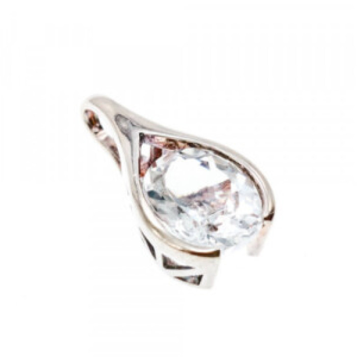 925 Sterling Silver Quartz Pendant