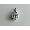 925 Sterling Silver Quartz Pendant