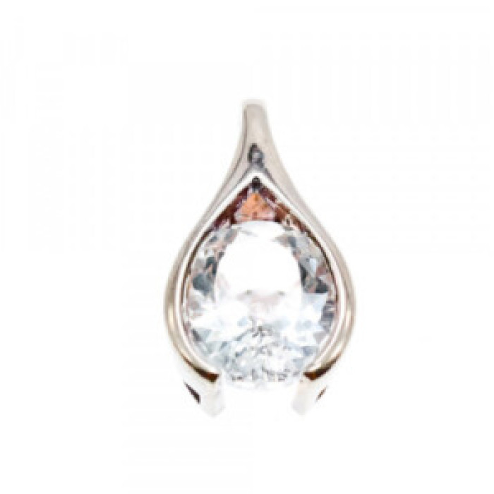 925 Sterling Silver Quartz Pendant