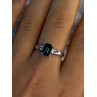 925 Sterling Silver Alexandrite & Beryl Ring Size 8