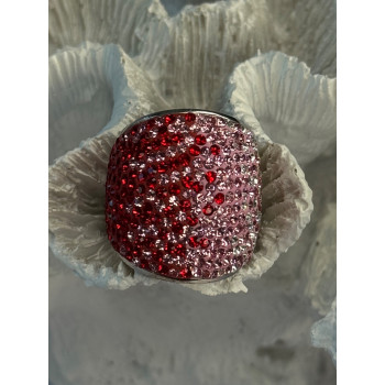 Beautiful Design 925 Sterling Silver Cz Ring Size 7