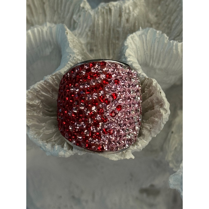 Beautiful Design 925 Sterling Silver Cz Ring Size 7