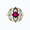 925 Sterling Silver Almandine 