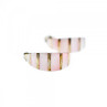 925 Sterling Silver Gold Plated Pink Mother Of Pearl Stud Earrings