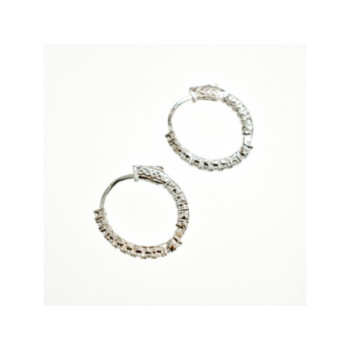 925 Sterling Silver CZ Earrings Turkey