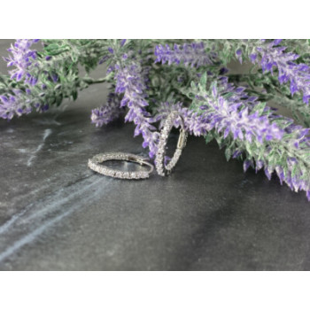 925 Sterling Silver CZ Earrings Turkey