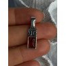 Vintage 925 Sterling Silver Amber Pendant Length 1.10 Inch