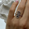 925 Sterling Silver Ring Size 6.5 (Adjustable)