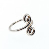 925 Sterling Silver Ring Size 6.5 (Adjustable)