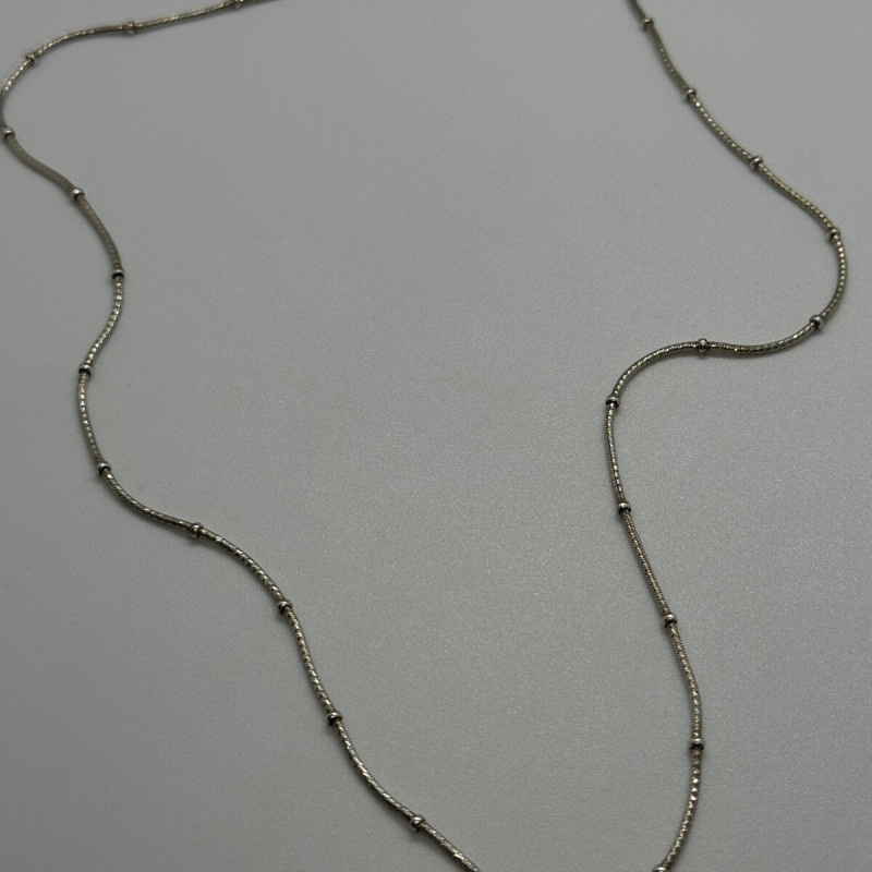 925 Sterling Silver Necklace Italy