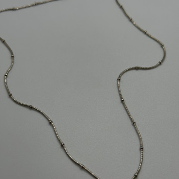 925 Sterling Silver Necklace Italy