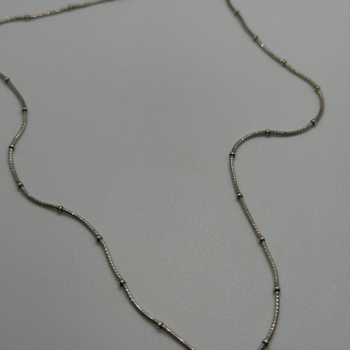 925 Sterling Silver Necklace Italy
