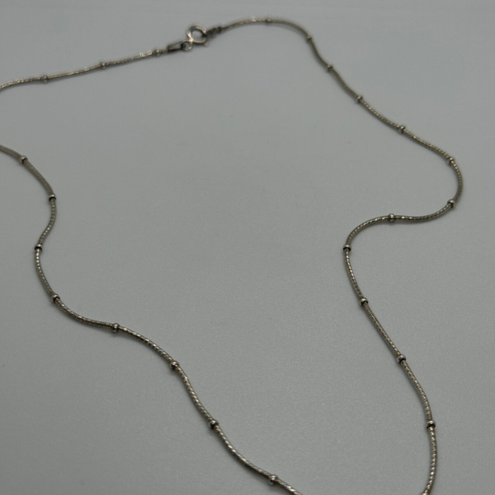 925 Sterling Silver Necklace Italy