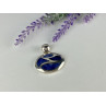 925 STERLING SILVER SODALITE PENDANT