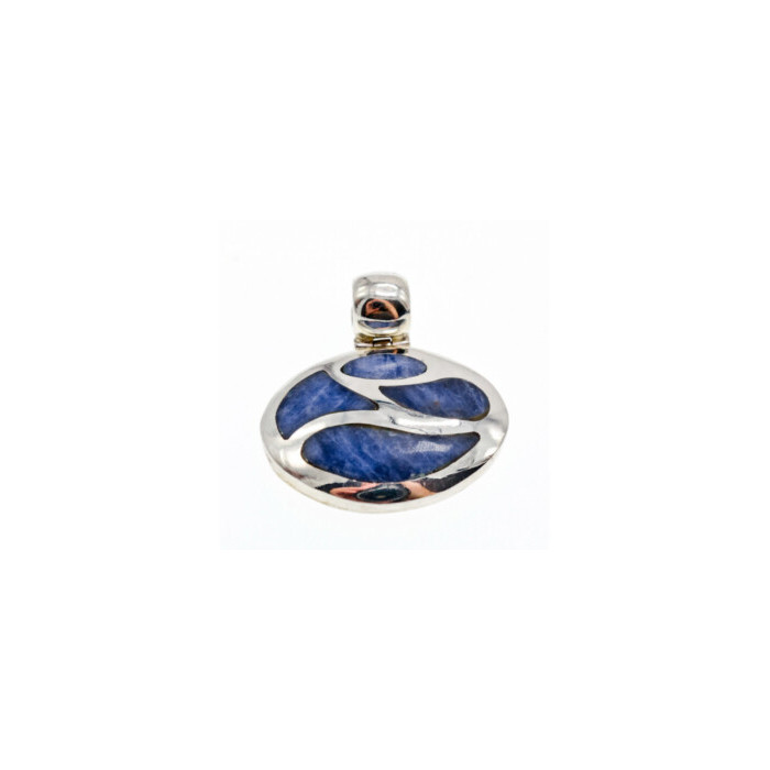 925 STERLING SILVER SODALITE PENDANT