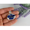 925 STERLING SILVER SODALITE PENDANT