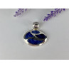 925 STERLING SILVER SODALITE PENDANT