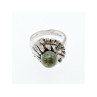 925 Sterling Silver Jasper Ring Size 6.5