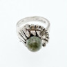 925 Sterling Silver Jasper Ring Size 6.5