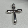 925 Sterling Silver CZ Cross