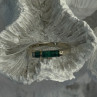 925 Sterling Silver Malachite Ring Size 5